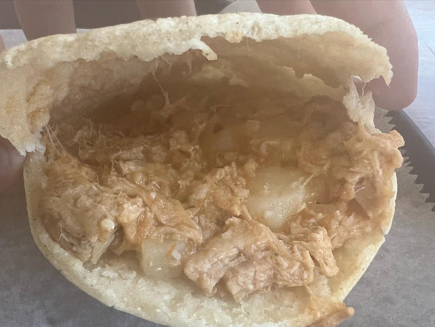 Deshebrada en Salsa Roja