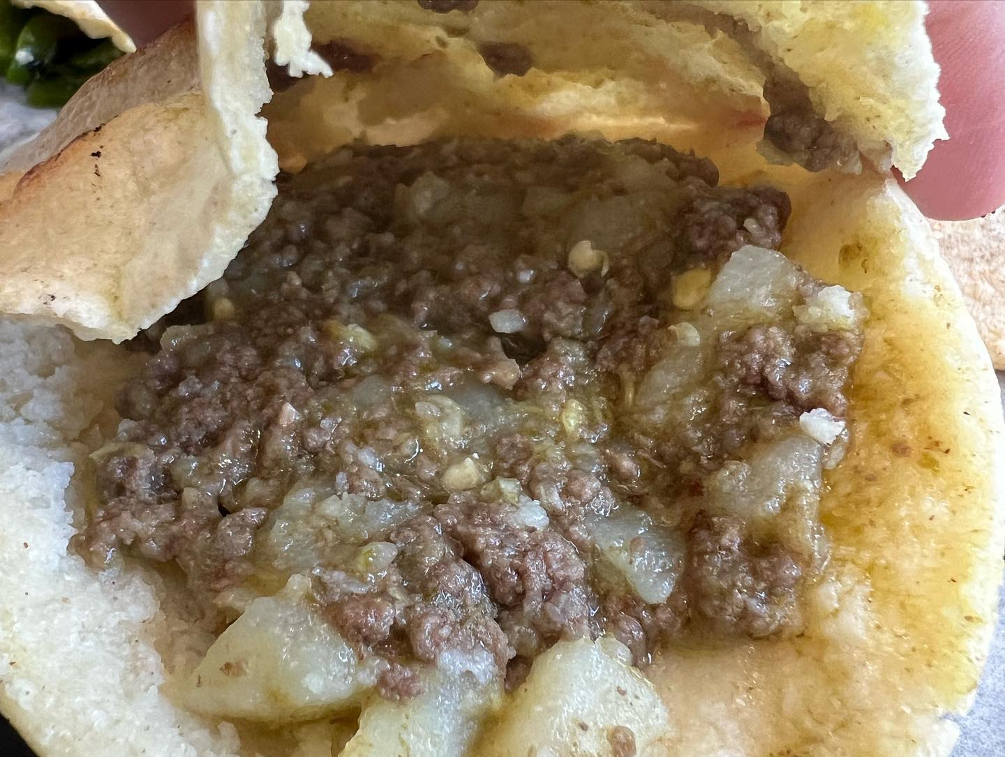 Rajas con Cuajada