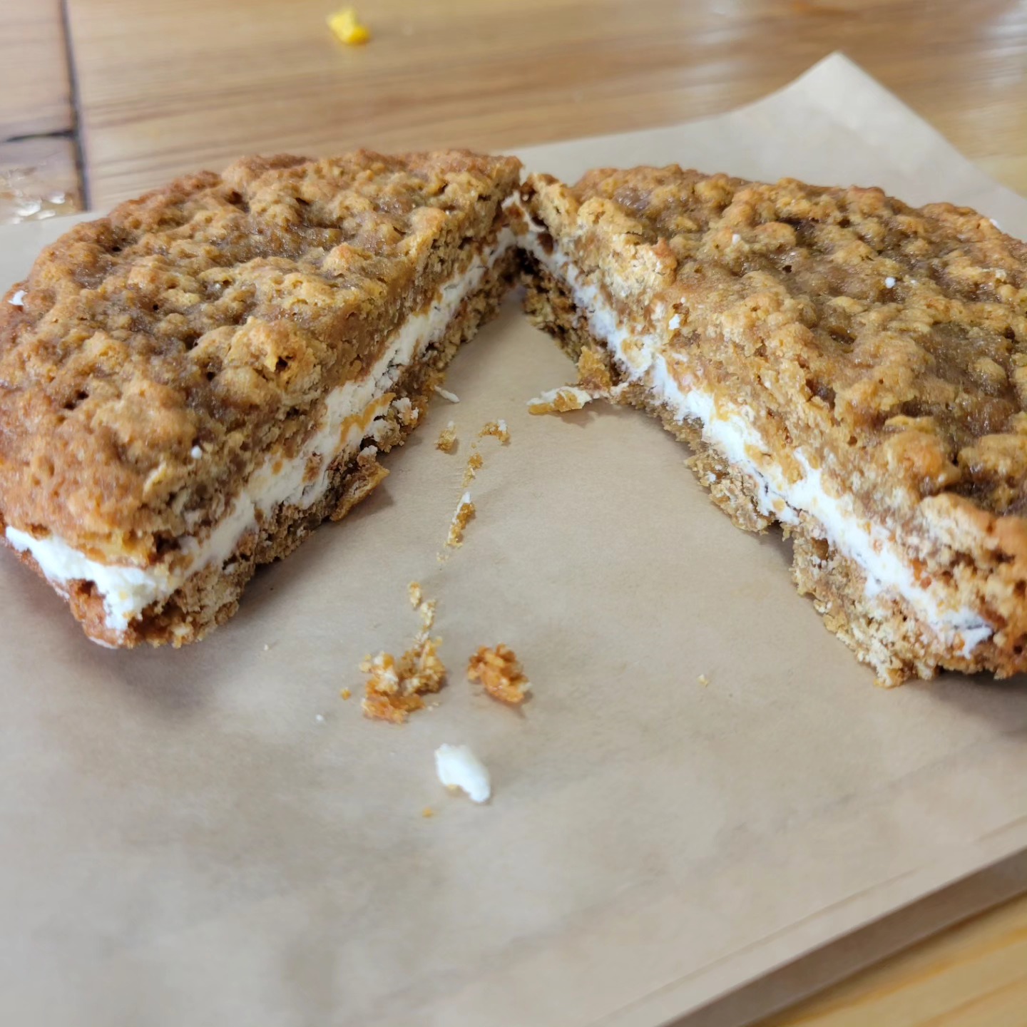 Oatmeal Cream Pie Cookie