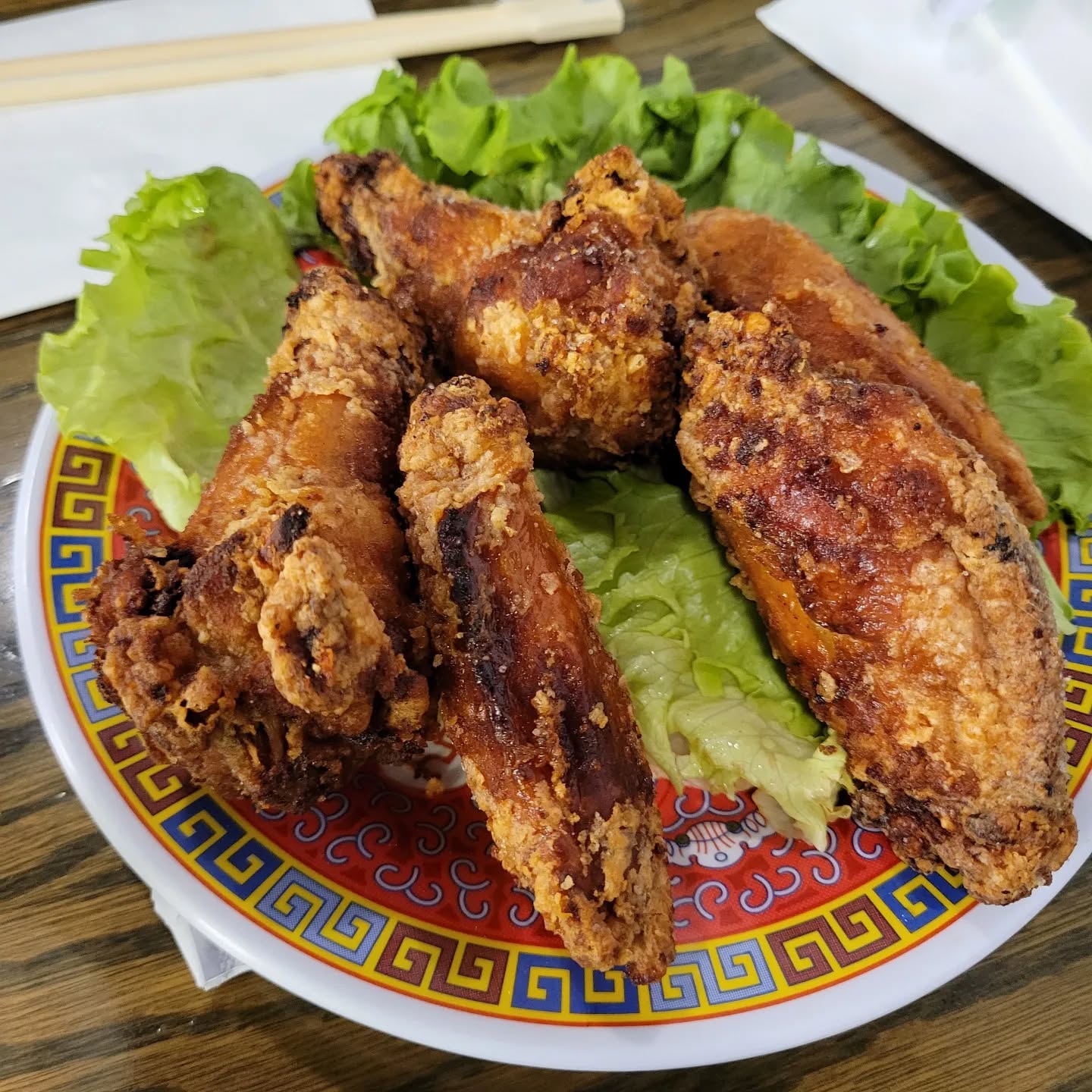 Salt and Pepper Crack Wings