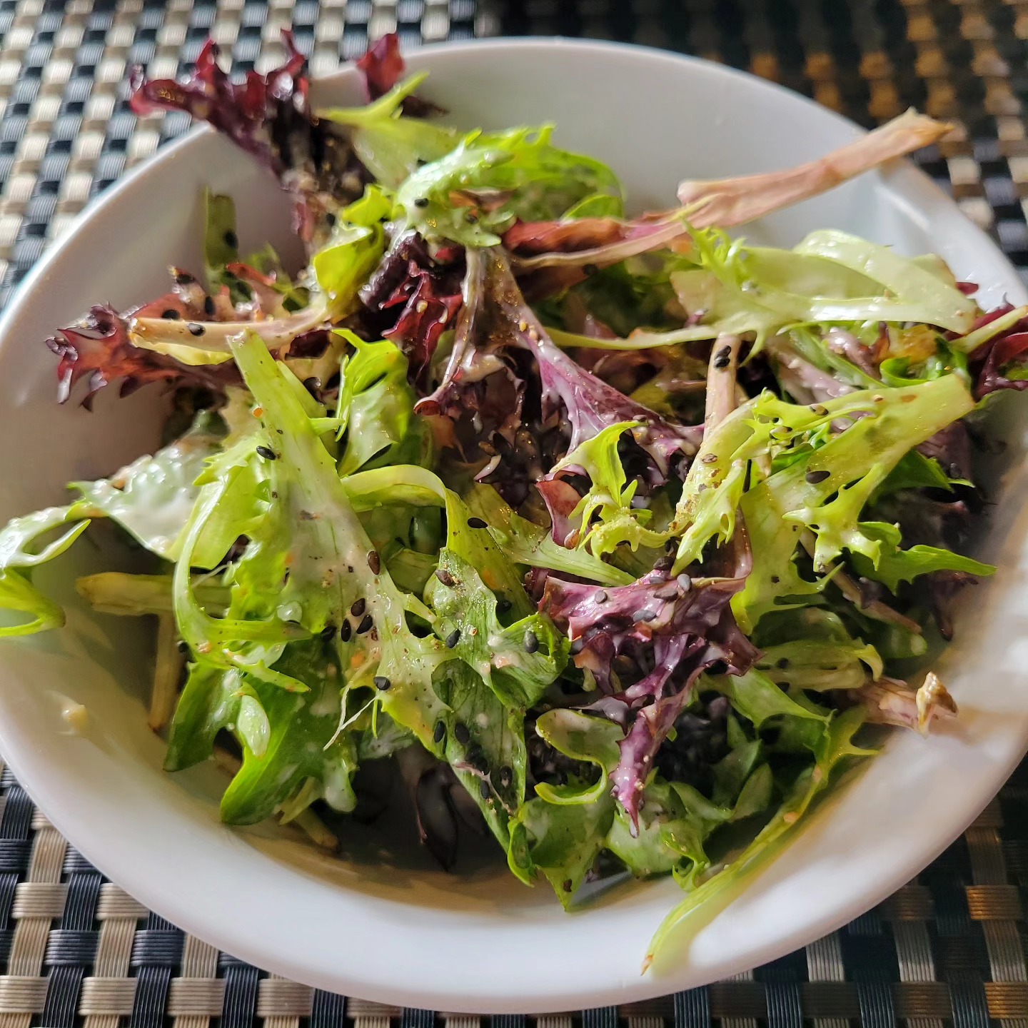 Creamy Ginger Salad